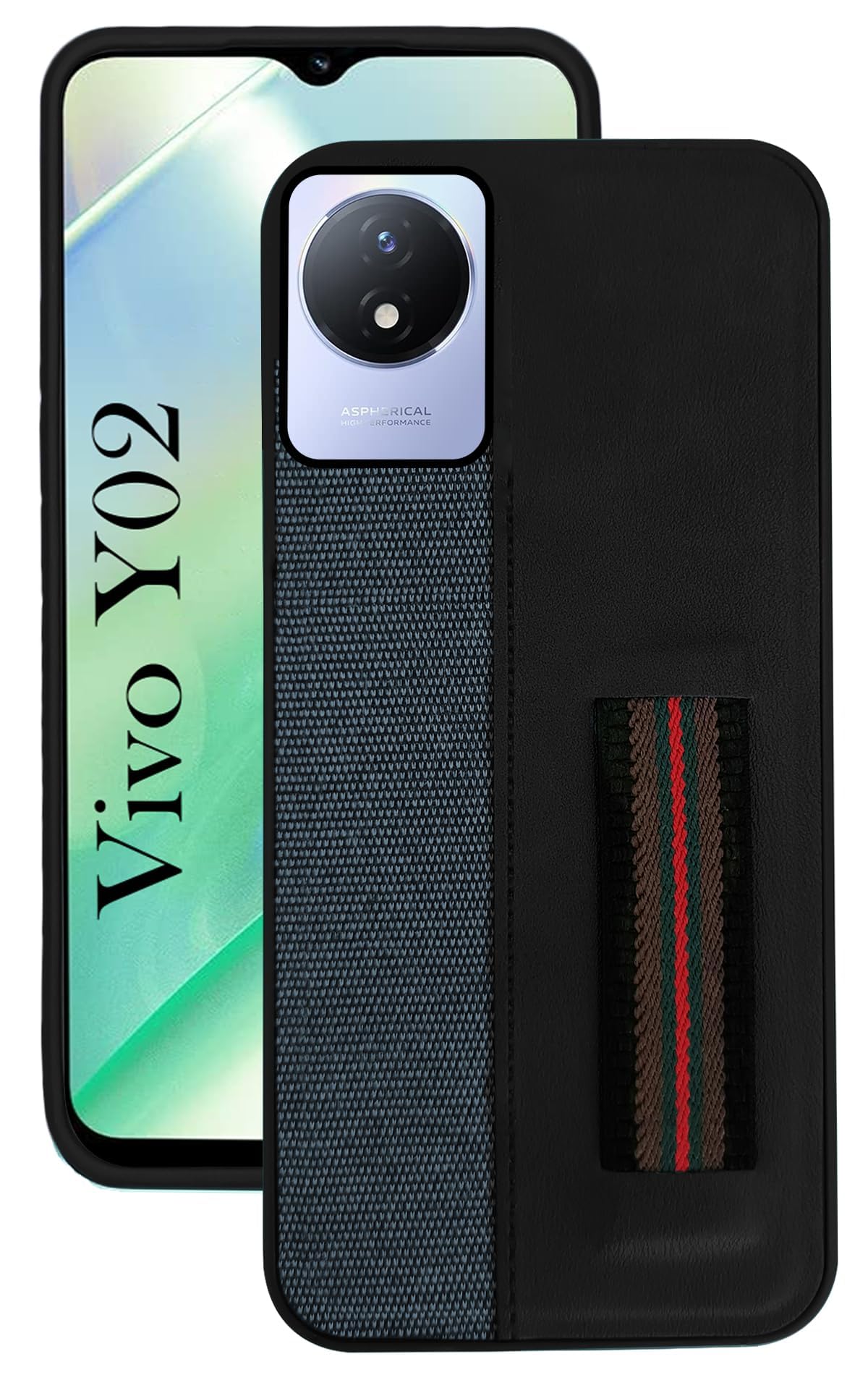 For Vivo Y02 Back Case Cover