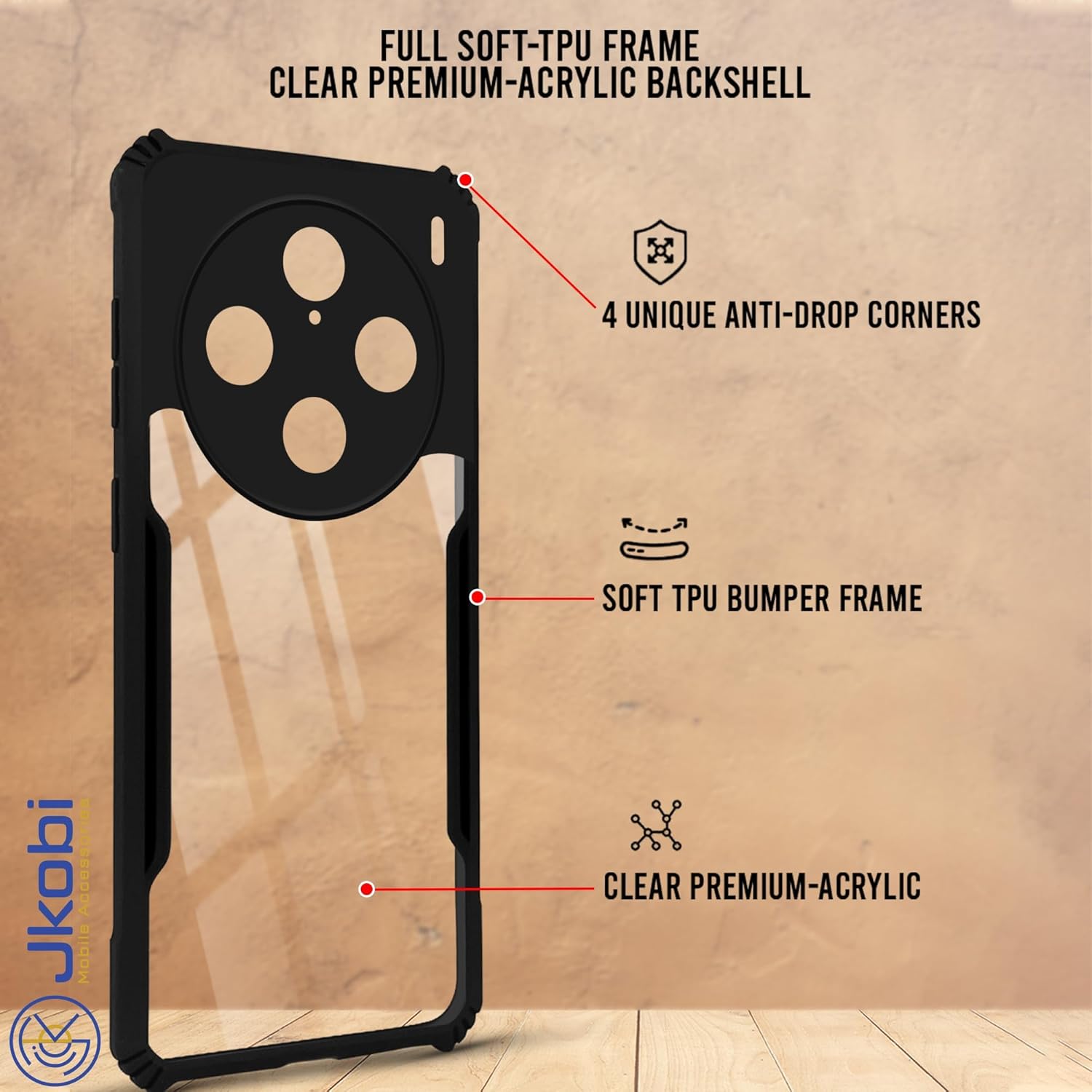 For Vivo X100 Pro 5G Back Case Cover