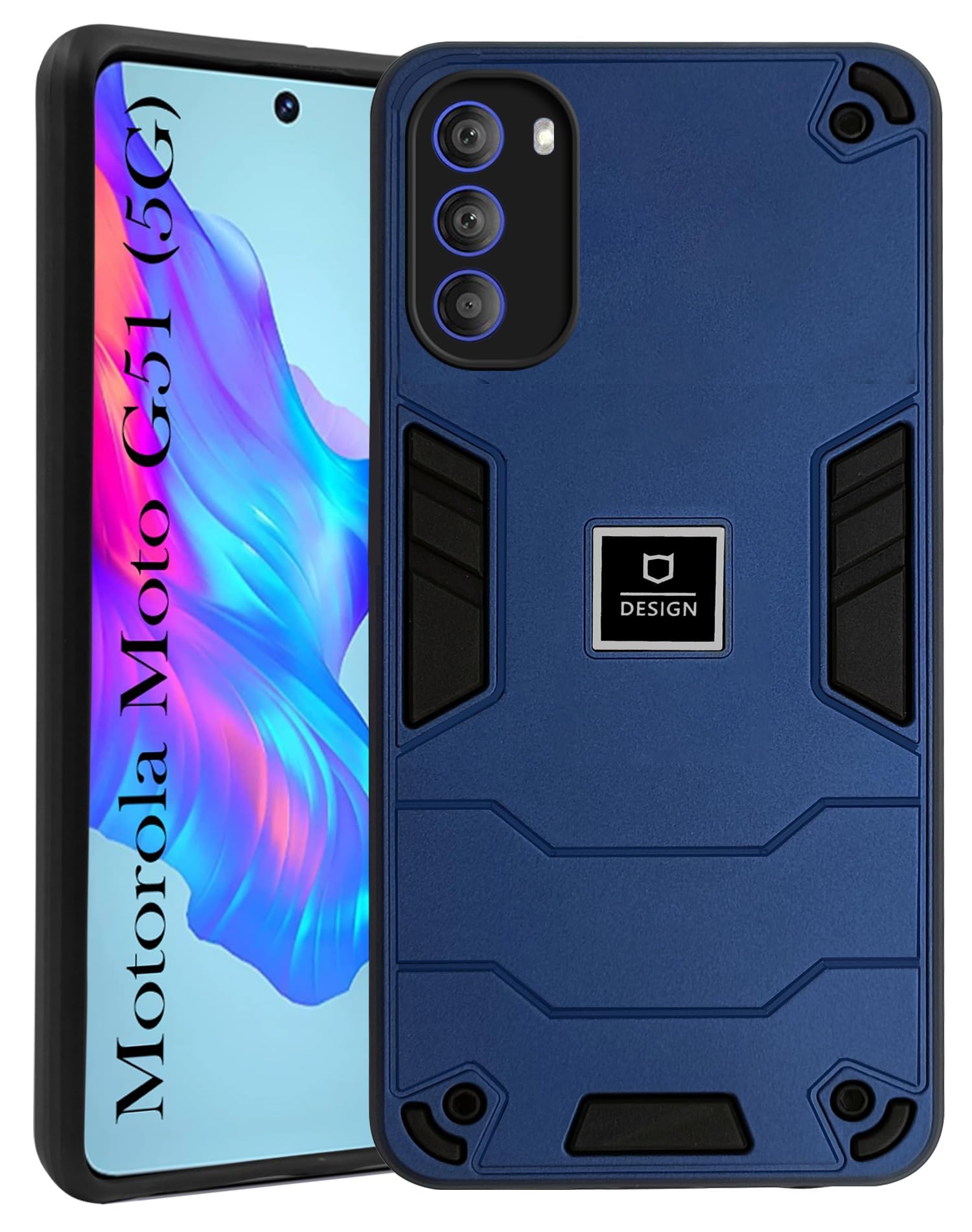 For Motorola Moto G51 5G Back Case Cover