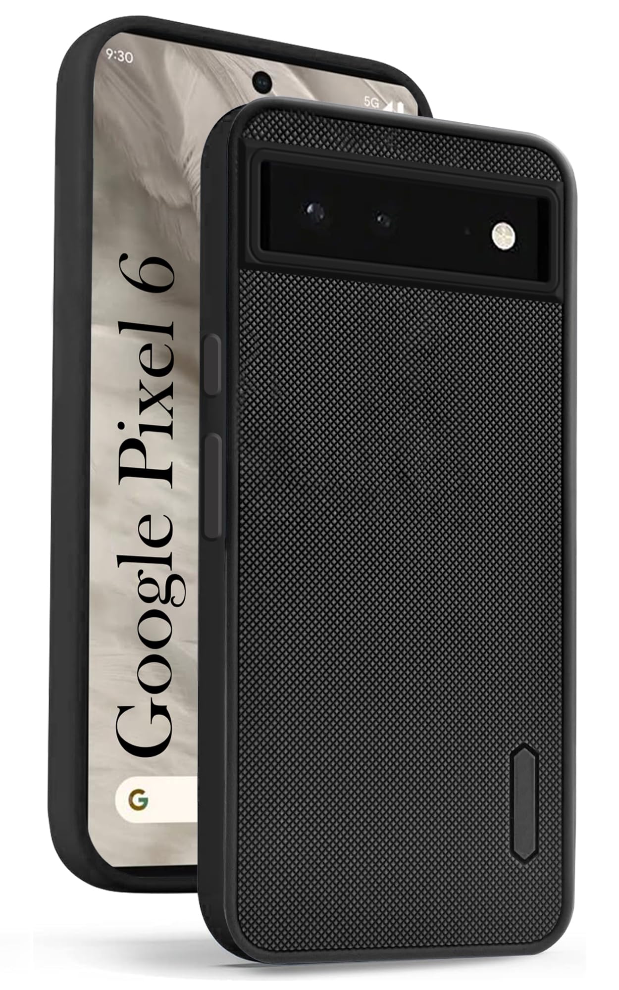 For Google Pixel 6 Back Cover Case (Textured Grip Design | Camera Protetion | Slim and Light Weight | Soft Touch and Feel)