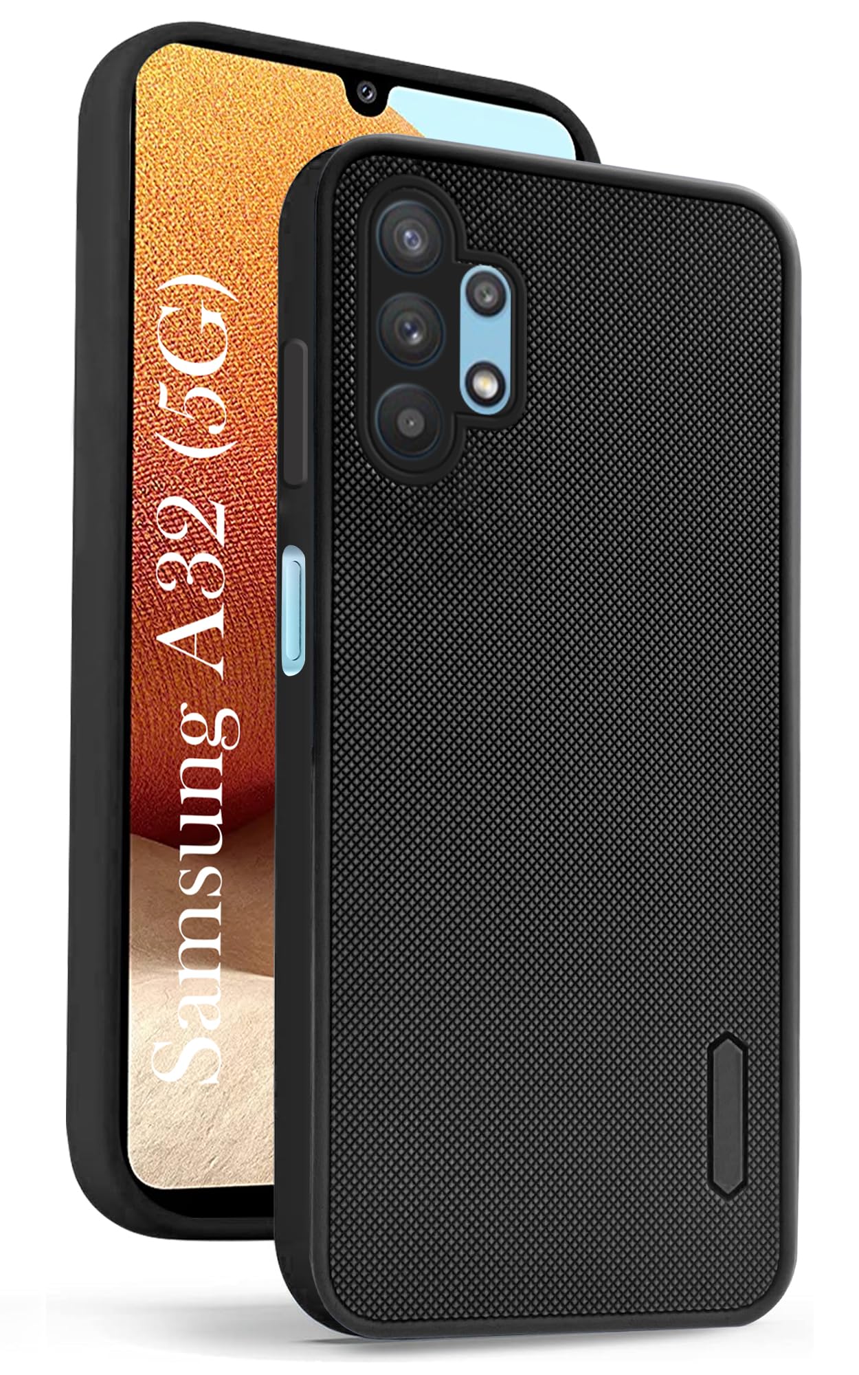 For Samsung Galaxy A32 5G Back Cover Case (Textured Grip Design | Camera Protection | Slim and Light Weight | Soft Touch and Feel)