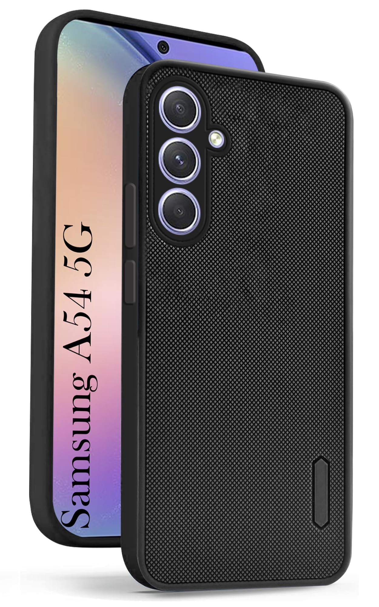 For Samsung Galaxy A54 5G Back Cover Case (Textured Grip Design | Camera Protetion | Slim and Light Weight | Soft Touch and Feel)