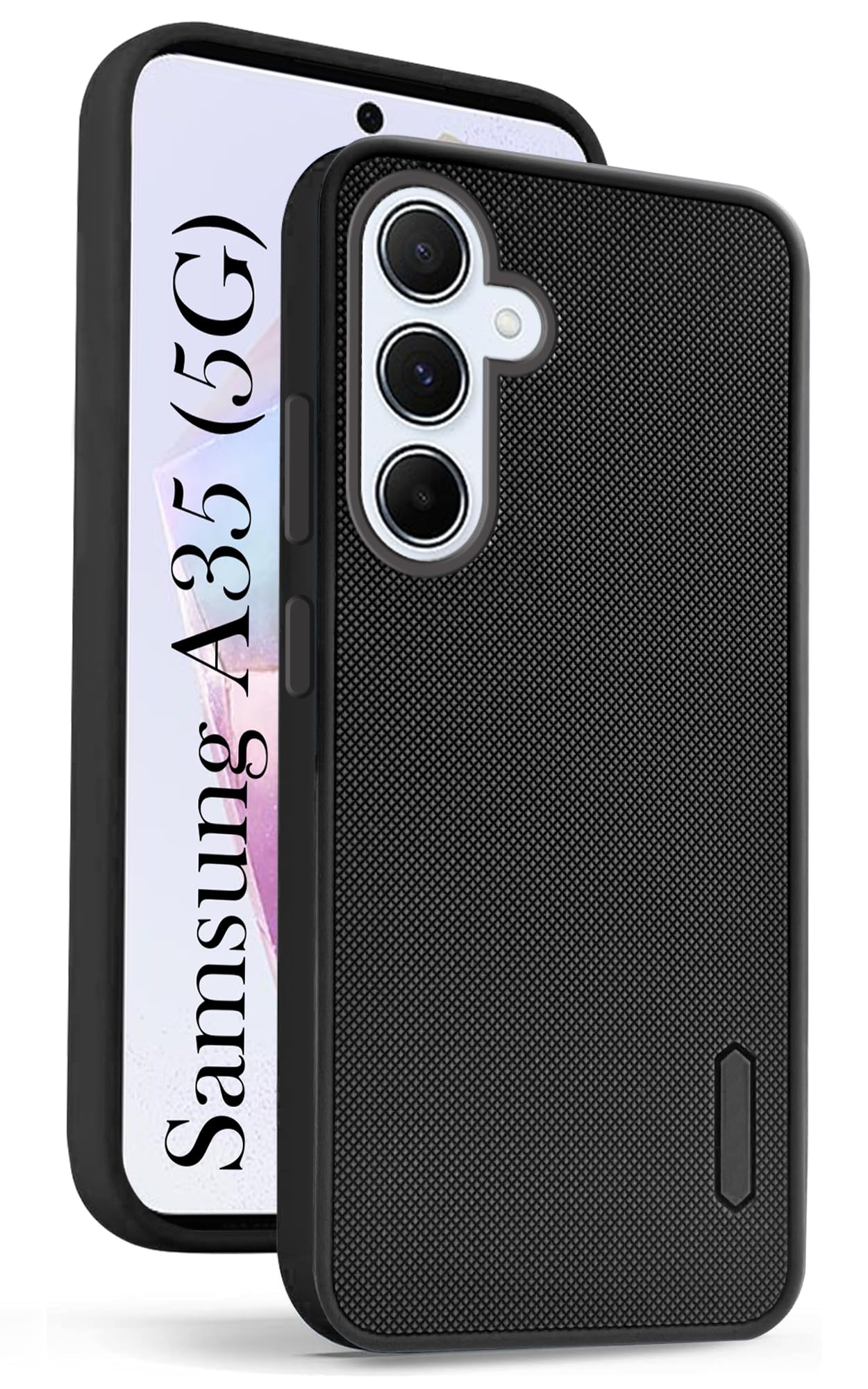 For Samsung Galaxy A35 5G Back Cover Case (Textured Grip Design | Camera Protetion | Slim and Light Weight | Soft Touch and Feel)