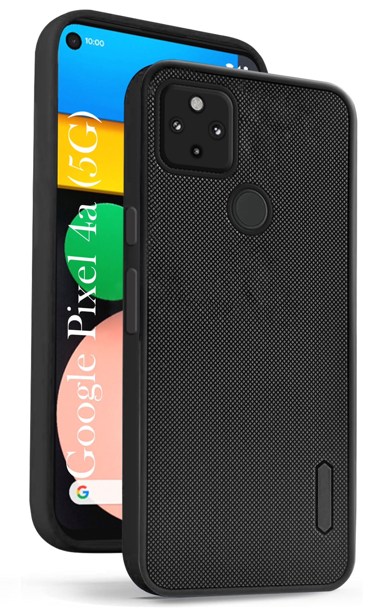 For Google Pixel 4a 5G Back Cover Case (Textured Grip Design | Camera Protetion | Slim and Light Weight | Soft Touch and Feel)
