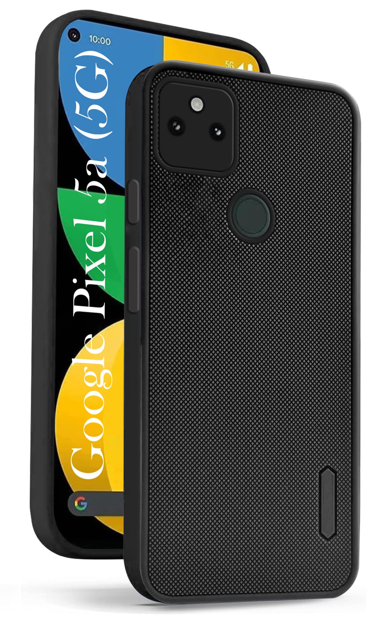 For Google Pixel 5a Back Cover Case (Textured Grip Design | Camera Protetion | Slim and Light Weight | Soft Touch and Feel)