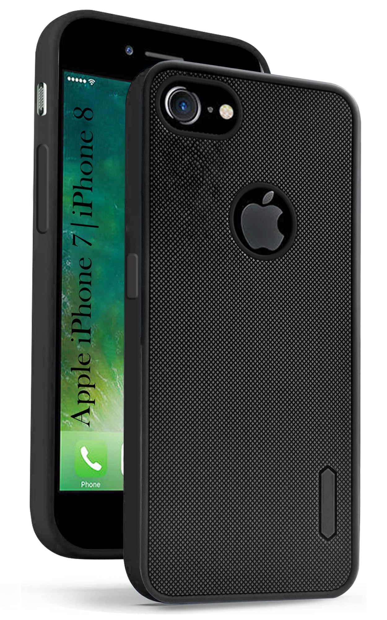 For Apple iPhone iPhone Back Cover Case (Textured Grip Design