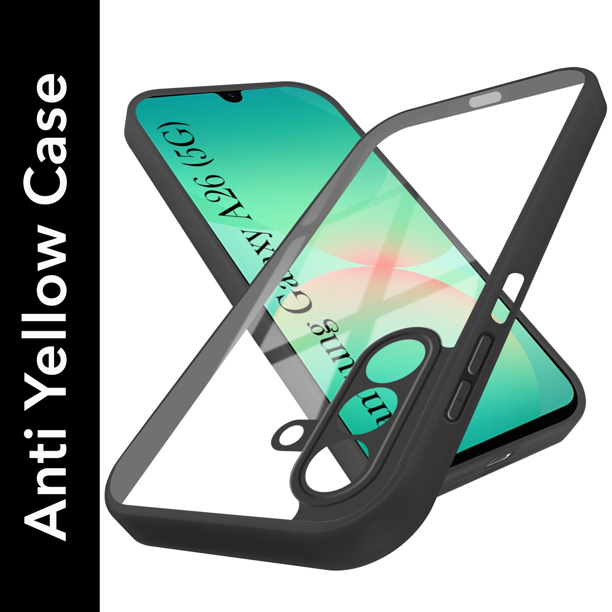 For Samsung Galaxy A26 5G Back Cover Case (Lifetime Anti Yellow | Anti Scratch | Crystal Clear Shockproof)