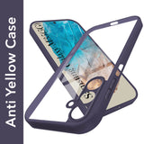 For Samsung Galaxy M35 5G Back Cover Case (Lifetime Anti Yellow | Anti Scratch | Crystal Clear Shockproof)