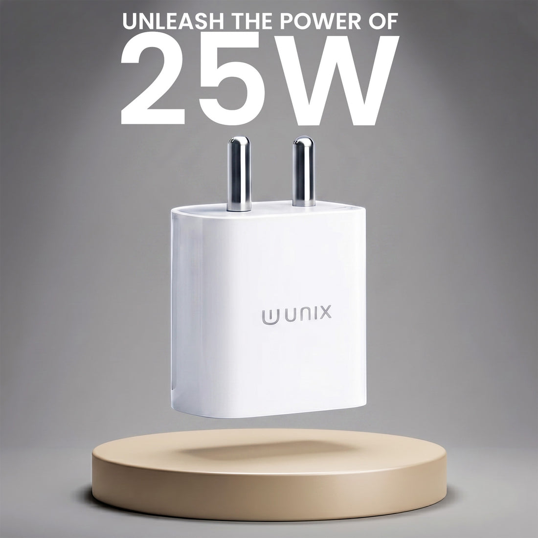 25W Fast Charging Adapter | USB-C Type Charger Up to 3X Faster