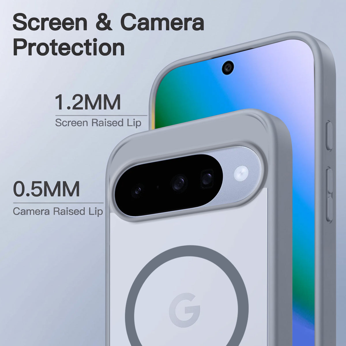 For Google Pixel 10 Matte Finish Back Case Cover (MagSafe Compatible | Translucent Soft Touch | Slim and Unbreakable)