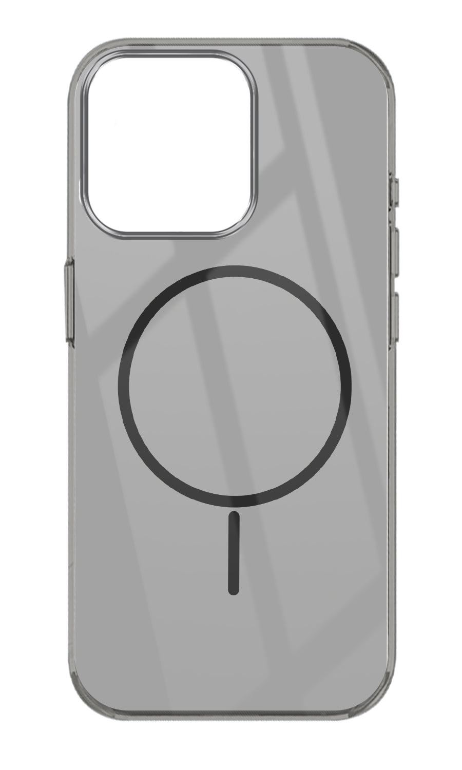 For Apple iPhone 14 Pro Back Cover Case (Crystal Clear Case | MagSafe Wireless Charging Support | Hard Anti Yellow | Camera Protection Bump)