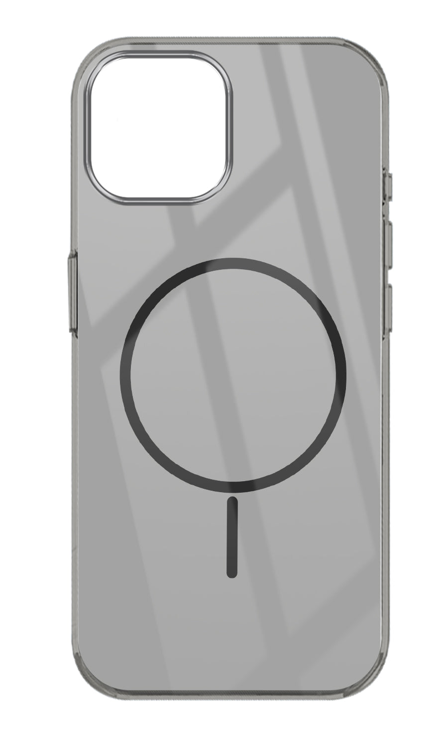For Apple iPhone 15 Back Cover Case (Crystal Clear Case | MagSafe Wireless Charging Support | Hard Anti Yellow | Camera Protection Bump)