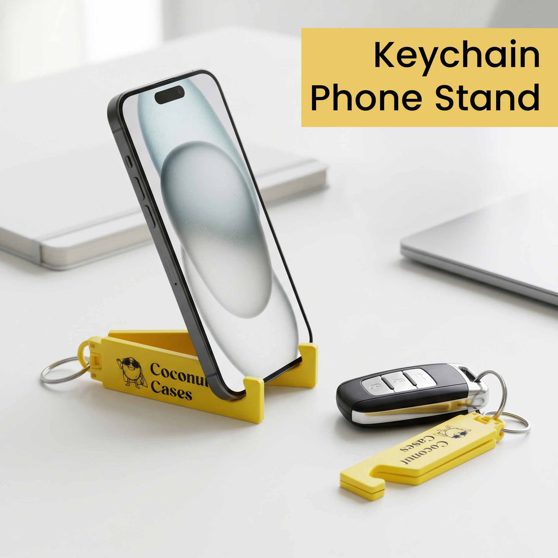 Mobile Stand Cum Keychain