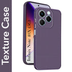 For Infinix Note 40X 5G Back Cover Case Liquid Silicone (Camera Protection | Side Grip Texture | Soft and Flexible)
