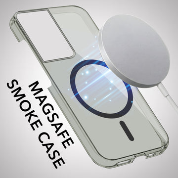 For Samsung Galaxy S21 Ultra 5G Back Cover Case Lifetime Anti-Yellow MagSafe Compatible Clear (Sleek Hard Crystal | Shockproof and Camera Protection)