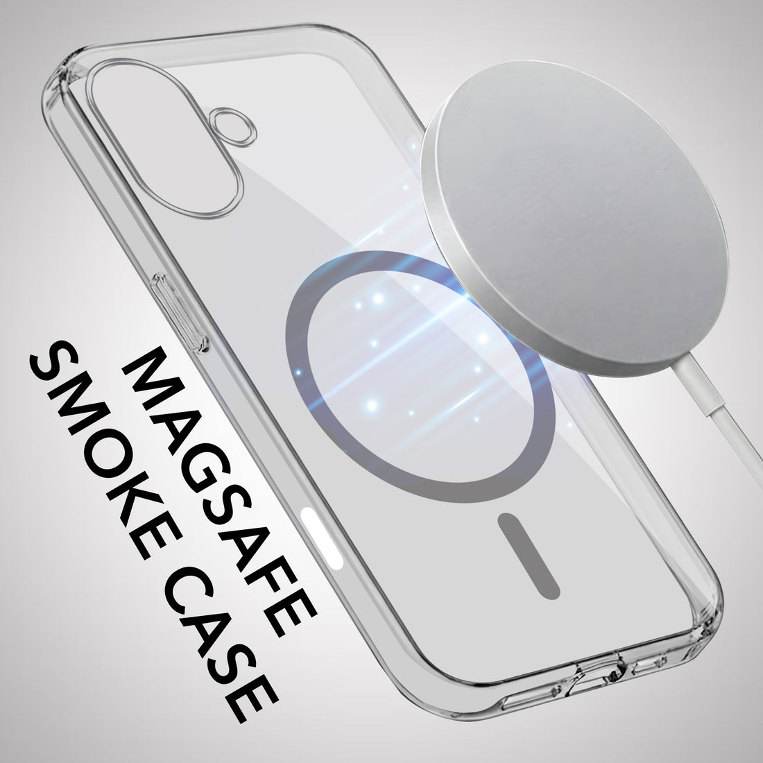 For Apple iPhone 17 Back Cover Case Lifetime Anti-Yellow MagSafe Compatible Clear (Sleek Hard Crystal | Camera Protection and Shockproof)