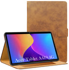 For Acer Tablet A410 4G 10.1 Inch Flip Cover Folio Cover (PU Leather | Multi-Angle Smart Stand | Card Storage Slots | Silicone Back Pouch)