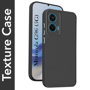 For Motorola Moto G96 Back Cover Case (Liquid Silicone | Side Grip | Camera Protection)