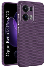 For Oppo Reno13 Pro | Oppo Reno 13 Pro Back Cover Case (Camera Protection | Side Grip Texture | Soft and Flexible)
