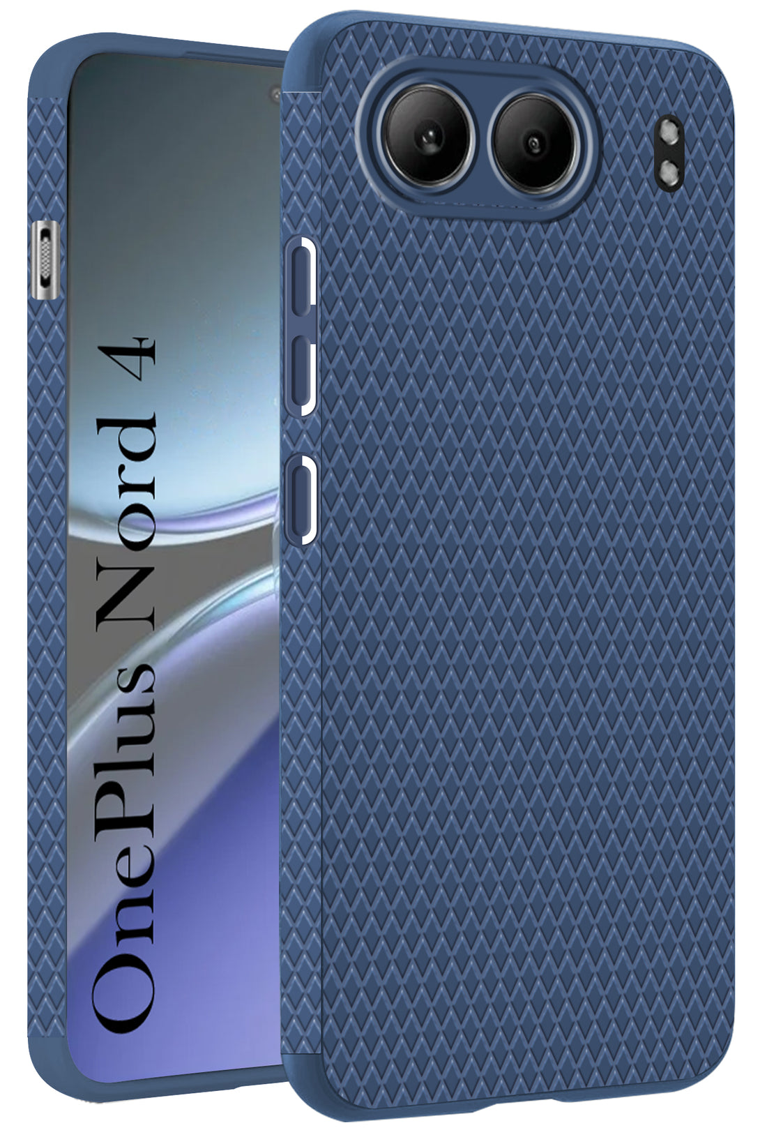 For Oneplus Nord 4 Back Cover Case (Liquid Silicone | Side Grip | Camera Protection)