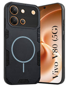 For Vivo V80 5G Back Cover Case (Slim Hybrid Armor | Shockproof Camera Protection | Rugged Dual Layer)