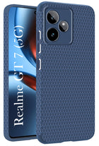 For Realme GT 7 Back Cover Case (Liquid Silicone | Side Grip | Camera Protection)