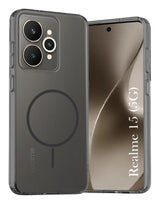 For Realme 15 Back Cover Case Silicone (Slim Paper Thin | Camera Protection Bump | Minimalist Professional | Soft Flexible)