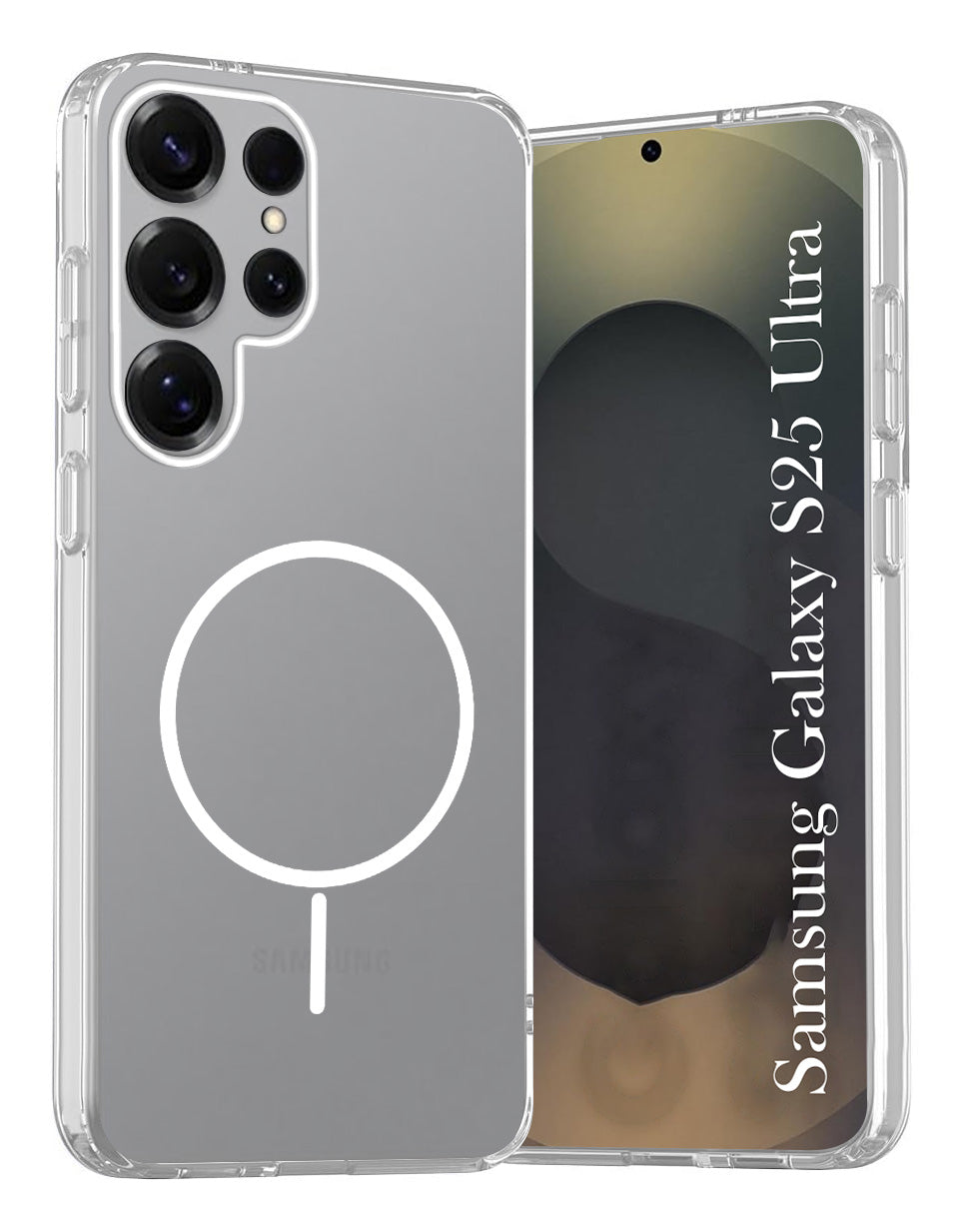 For Samsung Galaxy S25 Ultra Back Cover Case Silicone (Slim Paper Thin | Camera Protection Bump | Minimalist Professional | Soft Flexible)