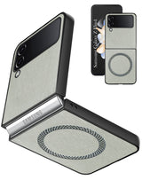 For Samsung Galaxy Z Flip 4 5G Back Cover Case ( Dual Color Matte Finish | Full Camera Protection | Sleek and Professional)