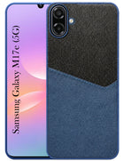 For Samsung Galaxy M17e Back Cover Case (Dual PU Leather Stitch | Professional Minimalist | Soft and Flexible)