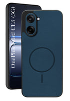 For Oneplus Nord CE 5 Back Cover Case PU Leather (Texture Grip Design | Professional Minimalist | Camera Protection | Soft and Flexible)