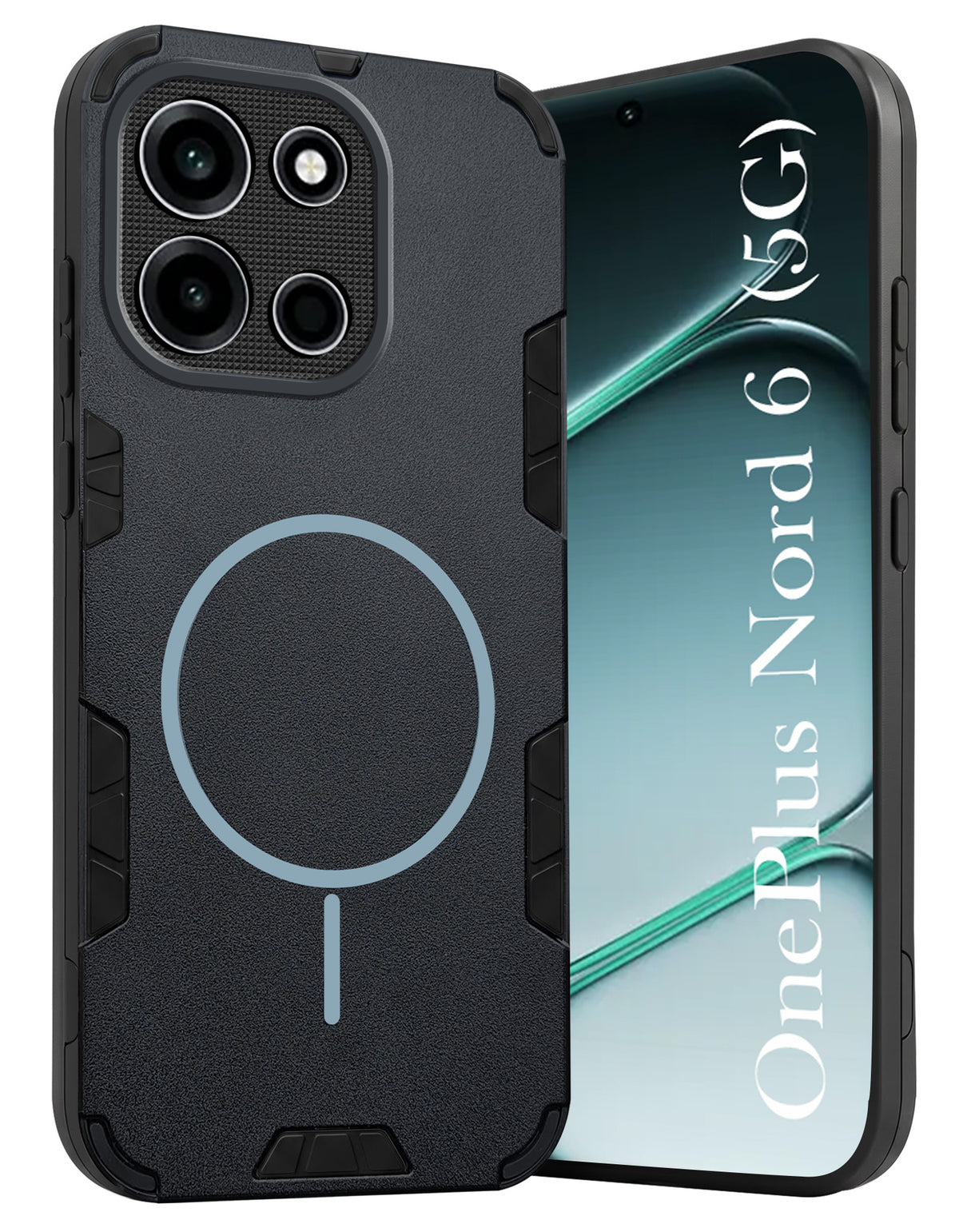For OnePlus Nord 6 Back Cover Case (Slim Hybrid Armor | Shockproof Camera Protection | Rugged Dual Layer)