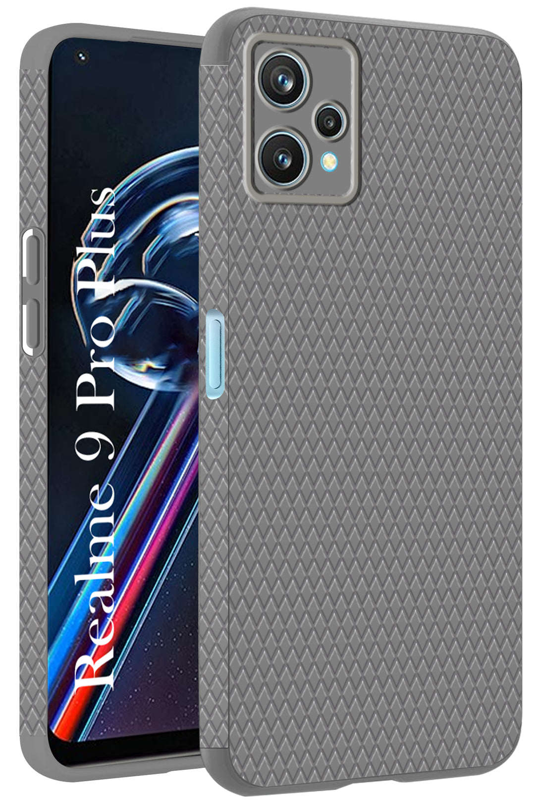 For Realme 9 Pro Plus | Realme 9 4G Back Cover Case (Liquid Silicone | Side Grip | Camera Protection)