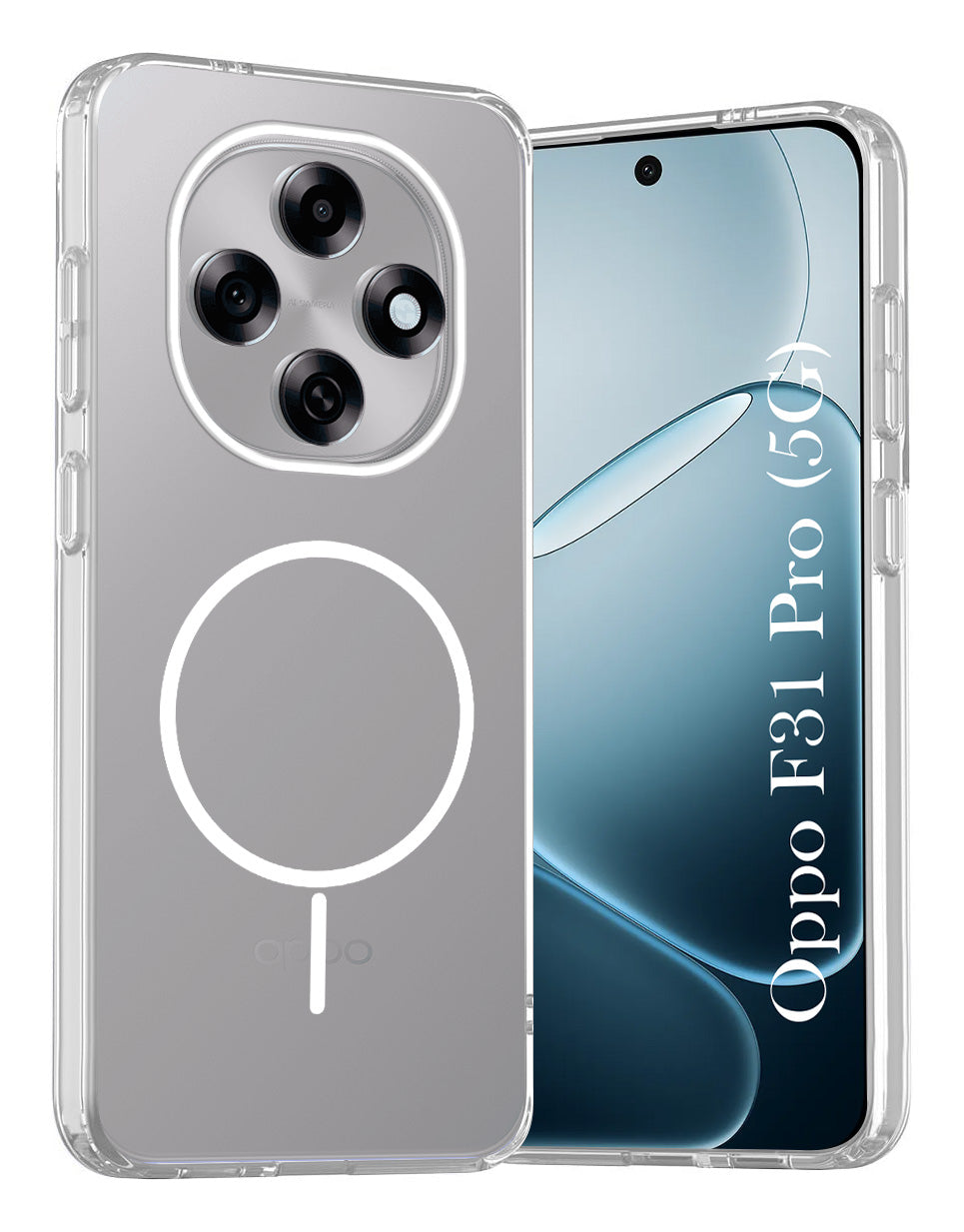 For Oppo F31 Pro Back Cover Case Silicone (Slim Paper Thin | Camera Protection Bump | Minimalist Professional | Soft Flexible)