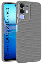 For Vivo iQOO Z10x Back Cover Case (Liquid Silicone | Side Grip | Camera Protection)