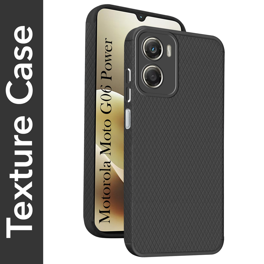 For Motorola Moto G06 Power Back Cover Case Liquid Silicone (Camera Protection | Side Grip Texture | Soft and Flexible)