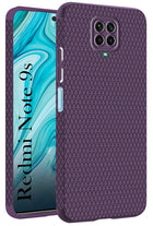 For Xiaomi Mi Redmi Note 9S Back Cover Case (Liquid Silicone | Side Grip | Camera Protection)