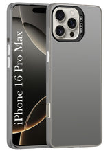 For Apple iPhone 16 Pro Max Hard Back Cover Case(Velvet Touch | Professional Glossy Finish | Camera Protection Bump)