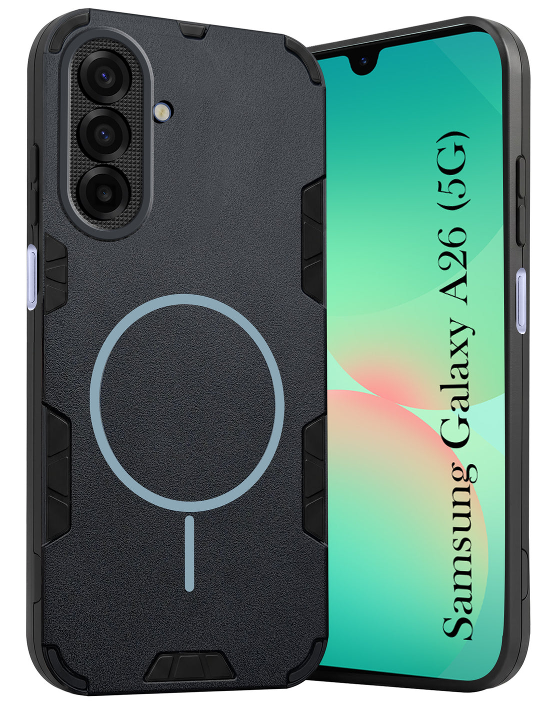 For Samsung Galaxy A26 5G Back Cover Case (Slim Hybrid Armor | Shockproof Camera Protection | Rugged Dual Layer)