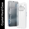 For Nothing Phone 3A Back Cover Case (Hybrid Crystal panel with Side Soft PU | Camera Protection | HD Clear Shockproof)