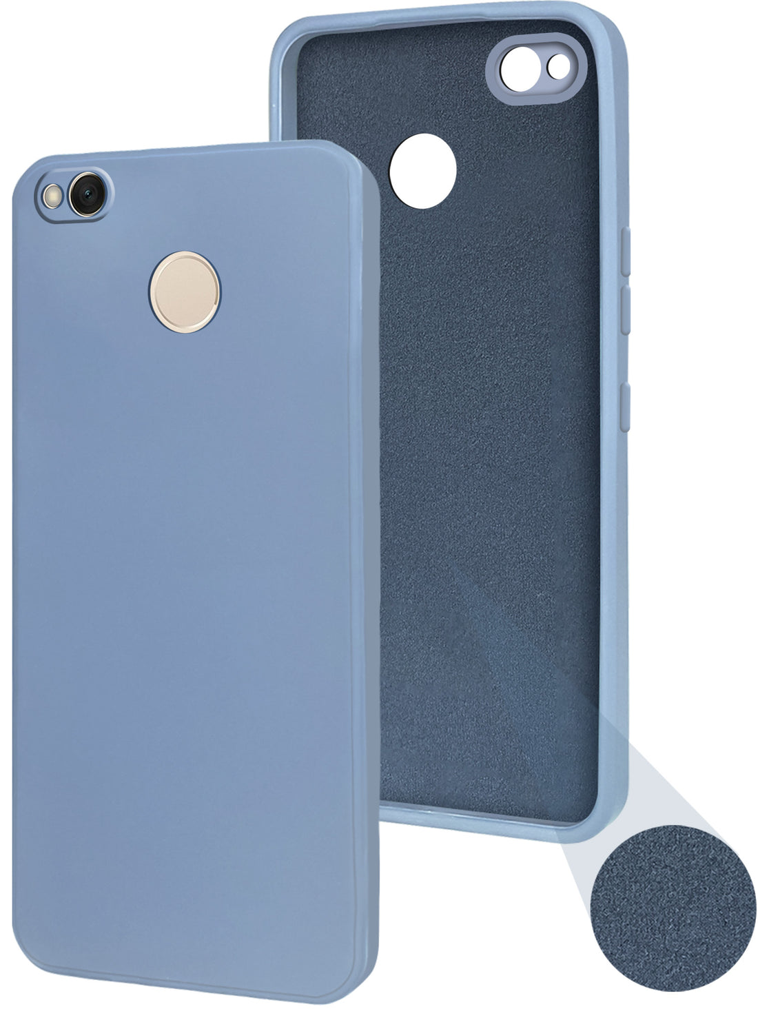 For Xiaomi Redmi 4 Back Cover ( Silicone Clear Shockproof Case with Camera Protection | Soft and Flexible | Transparent)