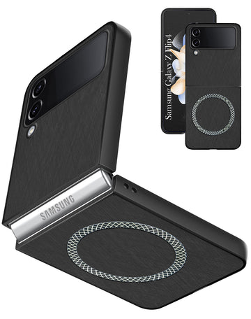 For Samsung Galaxy Z Flip 4 5G Back Cover Case ( Dual Color Matte Finish | Full Camera Protection | Sleek and Professional)