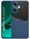For Oneplus Nord CE 3 Back Cover Case  (Dual PU Leather Stitch | Professional Minimalist | Soft and Flexible)