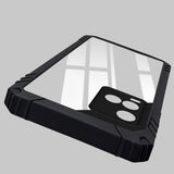 For Vivo Y33T | Vivo Y21T | Vivo Y21s Back Cover Case (Ultimate Shockproof Bumpers | Anti Yellow | Rugged Armor | Hybrid PC | Black )