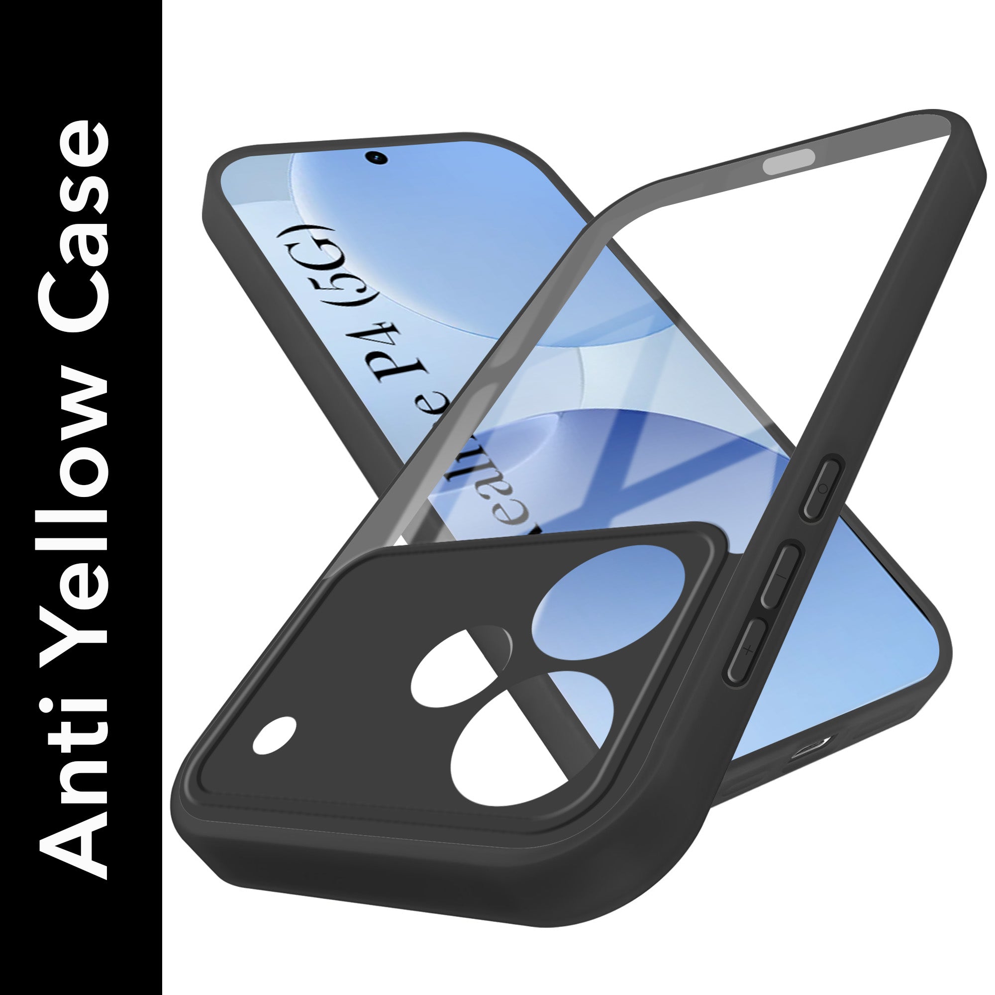 For Realme P4 Back Cover Case (Lifetime Anti Yellow | Anti Scratch | Crystal Clear Shockproof)
