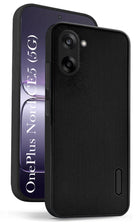 For Oneplus Nord CE 5 Back Cover Case (Textured Grip Design | Micro-Fiber Cloth Inside | Slim and Light Weight | Soft Touch and Feel | Black)