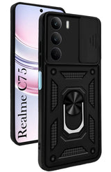 For Realme C75 5G Back Cover Case (Hybrid Dual Armor Polycarbonate)