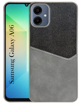 For Samsung Galaxy A06 Back Cover Case (Dual PU Leather Stitch | Professional Minimalist | Soft and Flexible)