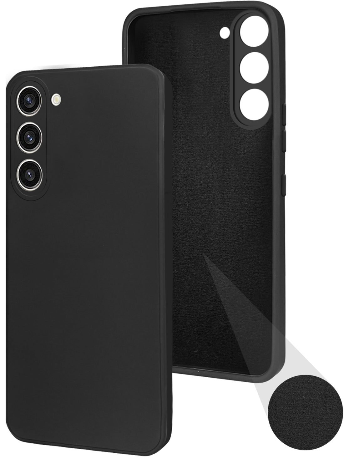 For Samsung Galaxy S23 Plus 5G Back Cover ( Silicone Clear Shockproof Case with Camera Protection | Soft and Flexible | )