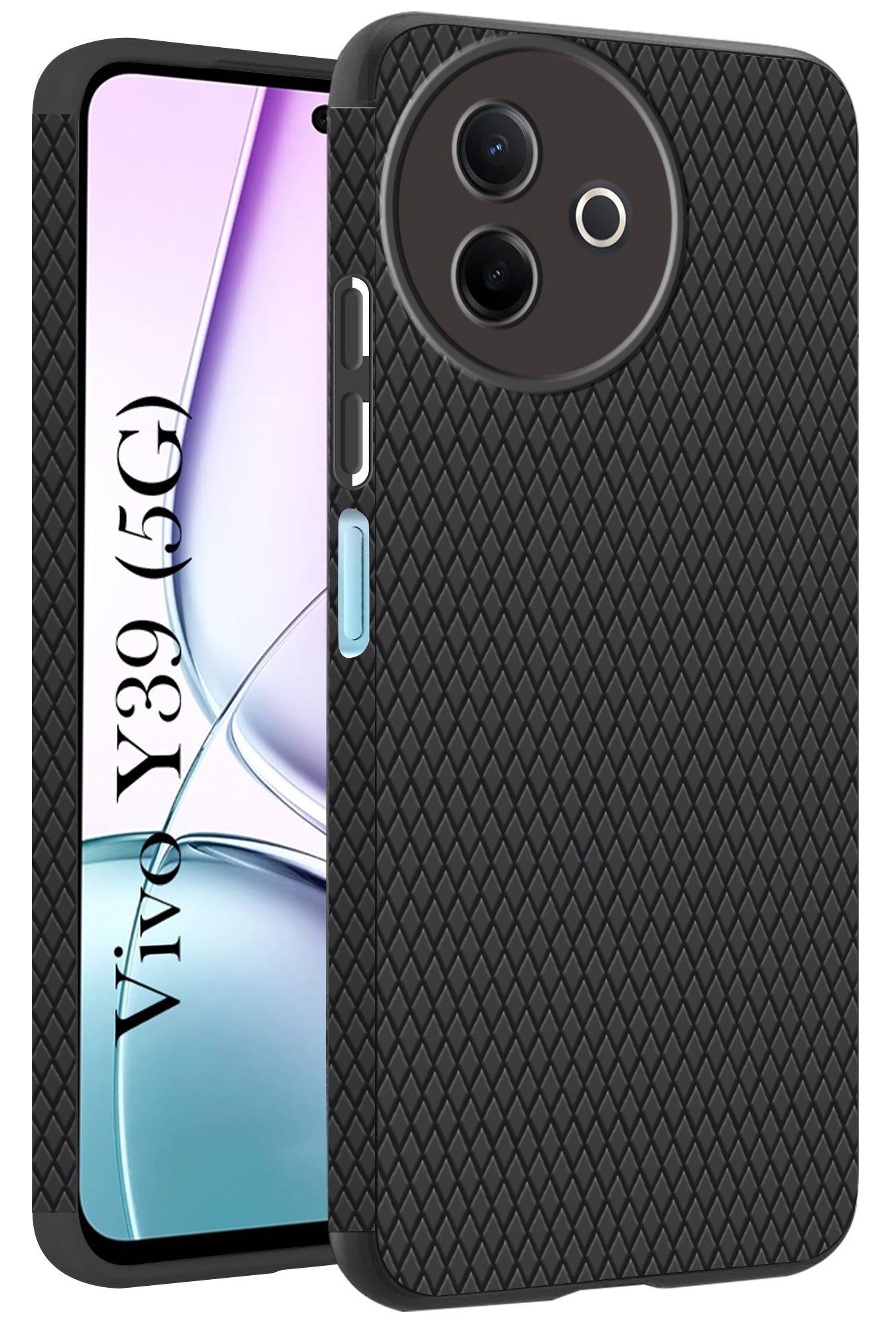 For Vivo Y39 Back Cover Case (Liquid Silicone | Side Grip | Camera Protection)